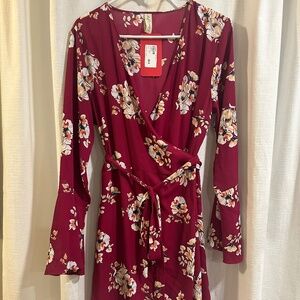 Evereve wrap dress